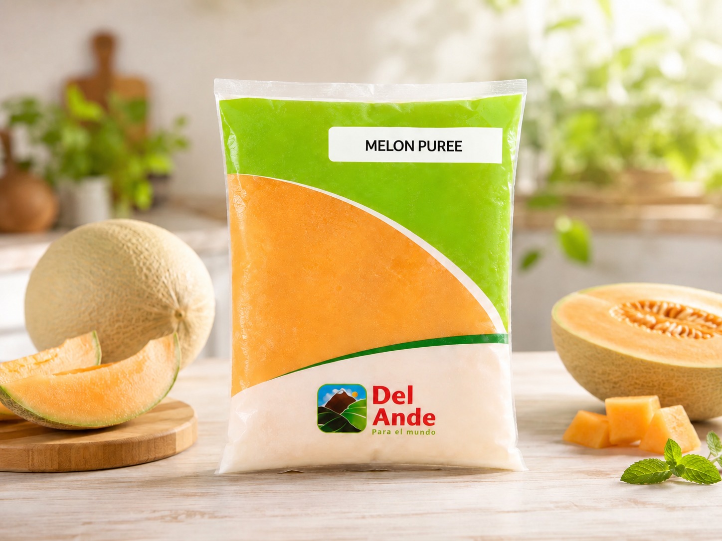 Pulpa de Melón (No Pasteurizada)